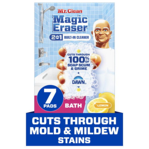 MR CLEAN - Magic Eraser 2IN1 Bath Lemon