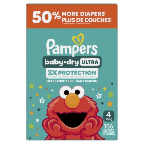 Pampers - Baby Dry Ultra - Size 4