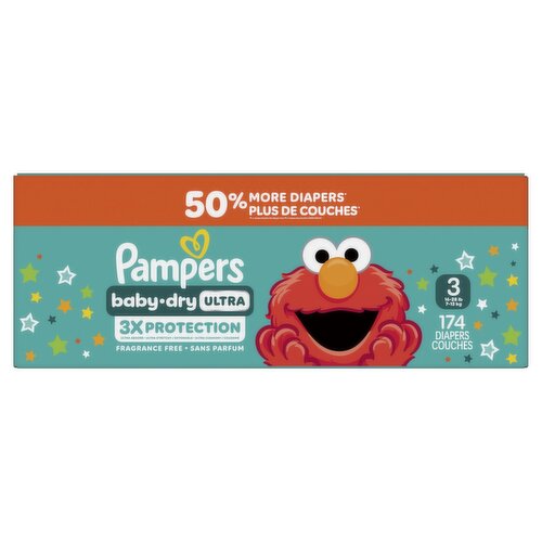 Pampers - Baby Dry Ultra - Size3