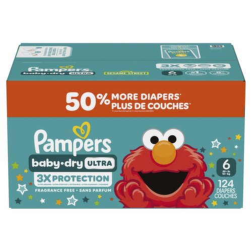 Pampers - Baby Dry Ultra - Size 6