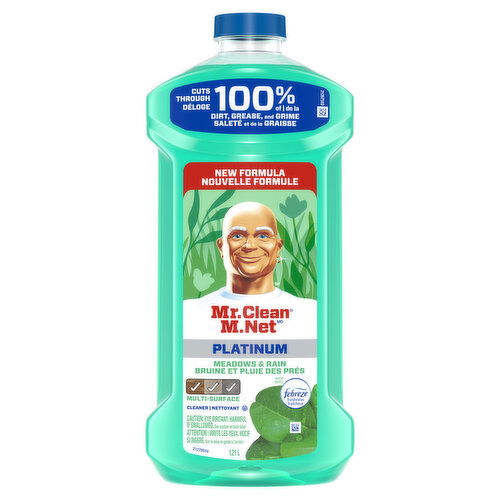 MR CLEAN - Liquid Platinum Meadows & Rain Cleaner
