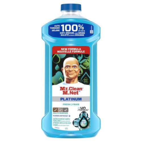 MR CLEAN - Liquid Platinum Unstoppable Cleaner