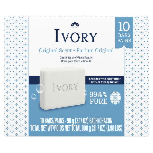 IVORY - Gentle Bar Soap - Original