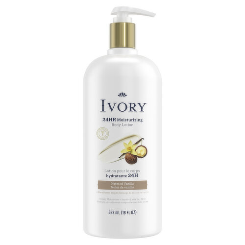 IVORY - Hand & Body Lotion, Vanilla & Shea Butter