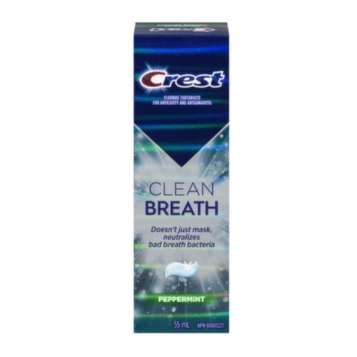Crest - Clean Breath Toothpaste - Peppermint