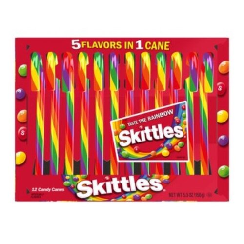 Skittles - Candy Canes Rainbow