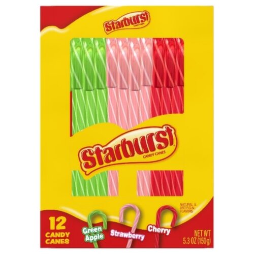 Sprangler - Starburst Candy Canes, 12 Pack