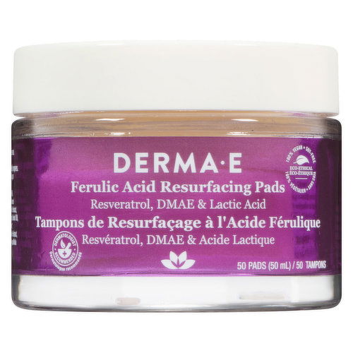 Derma E - Ferulic Acid Resurfacing Pads