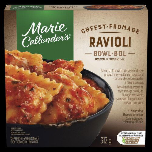 Marie Callenders - Four Cheese Ravioli Bowl