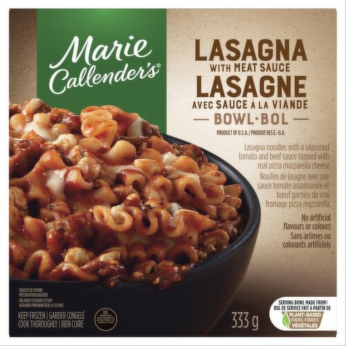 Marie Callenders - Lasagna with Meat & Sauce Bowl