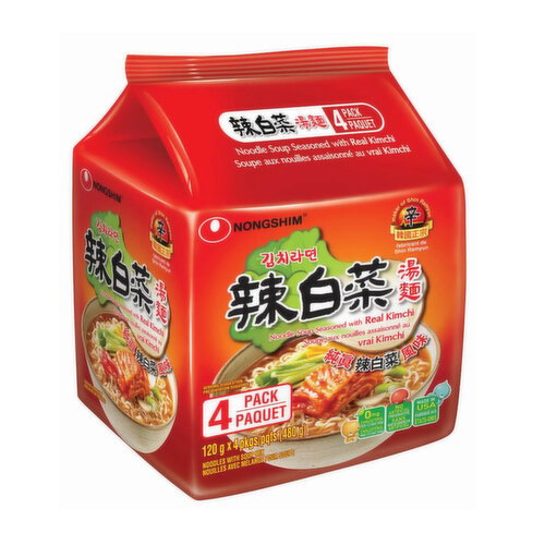 Nong Shim - Kimchi Noodle Soup Ramen Multipack