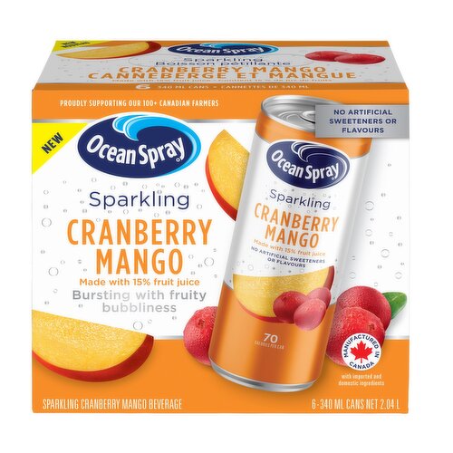 Ocean Spray - Sparkling Cranberry Mango