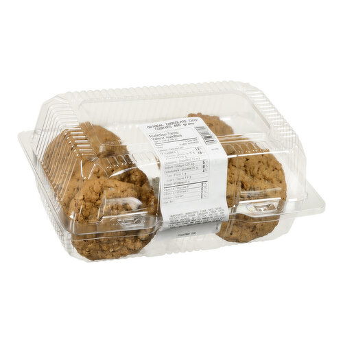 Bake Shop - Oatmeal Chocolate Chip Cookie 12 Pk