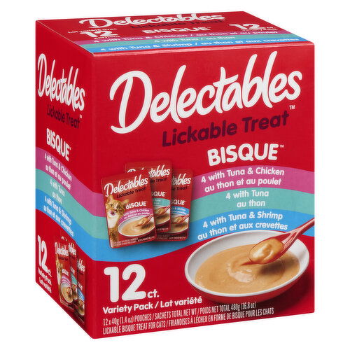 Hartz - Delectables Bisque Cat Treat