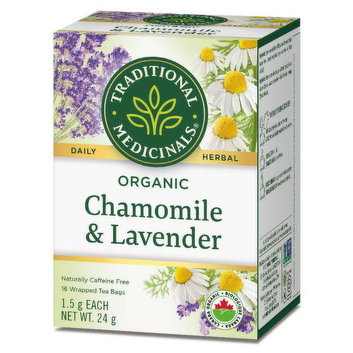 Traditional Medicinals - Tea Chamomile Lavender