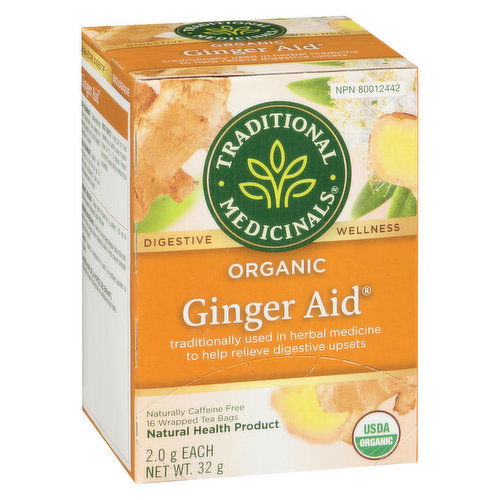 Traditional Medicinals - Ginger Aid Tea