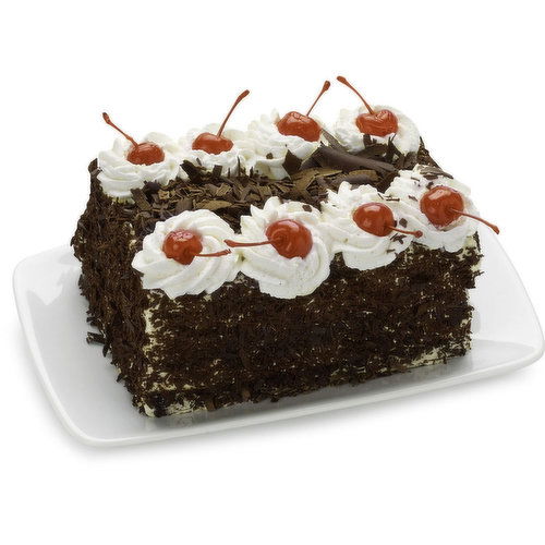 Bake Shop - Black Forest Triple Layer Cake 4x6