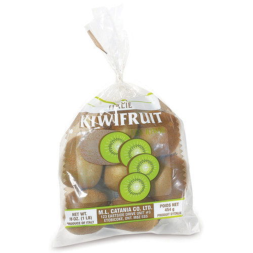 Kiwi - Fruit, 1lb Bag