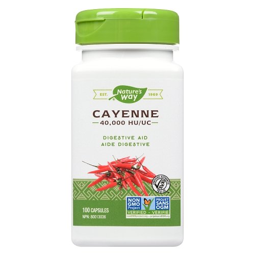 Nature's Way - Cayenne Pepper Digestive Aid 40000 HU