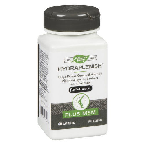 Nature's Way - Hydraplenish Hyaluronic Acid with MSM