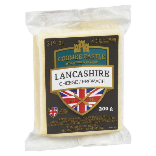 Coombe Castle - Lancashire Cheese