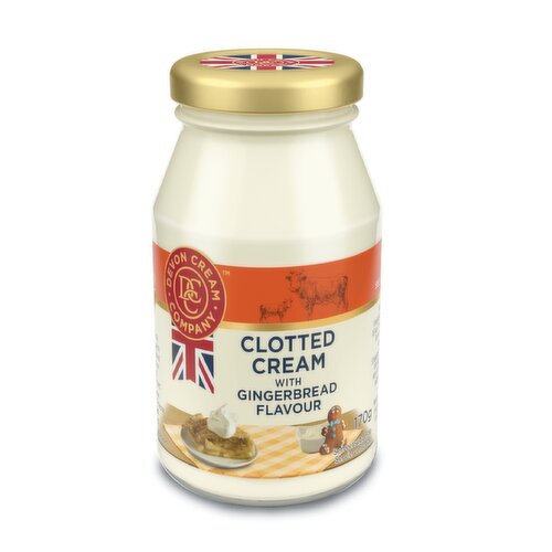 DEVON CREAM COMPANY - Clotted Cream with Gingerbread Flavour