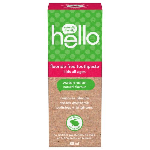 Hello - Kids Natural Toothpaste