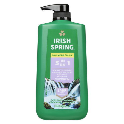 IRISH SPRING - 5 in 1 Body Wash