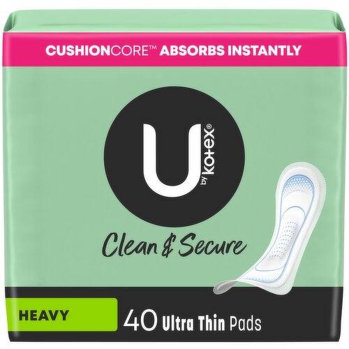 Kotex - Clean & Secure Ultrathin Heavy Absorb