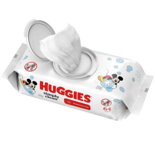 Huggies - Simply Clean Baby Wipes - Fragrance Free