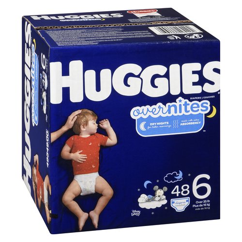 Huggies - Overnight Diapers - Size 6