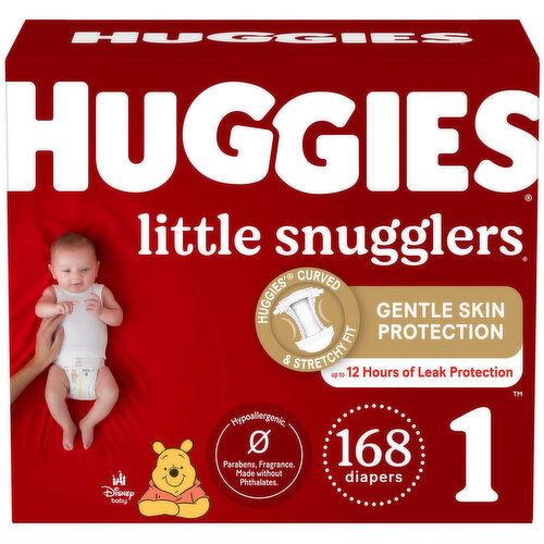 Huggies - Little Snugglers Diapers Step 1 Mega