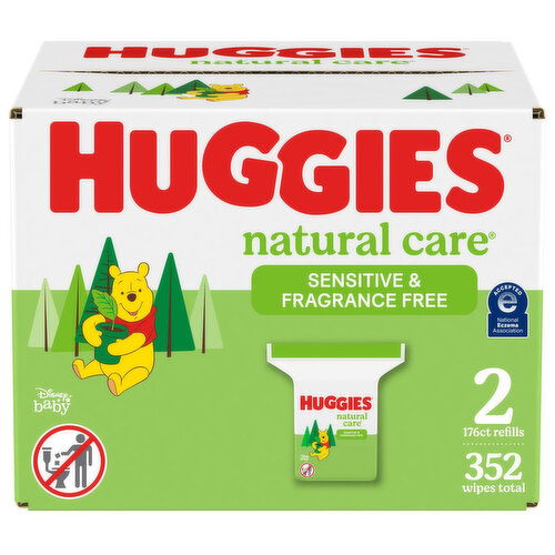 HUGGIES - Wipes - Natural Care for Sensitive Skin