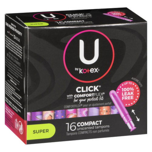 Kotex - Tampons Super Click