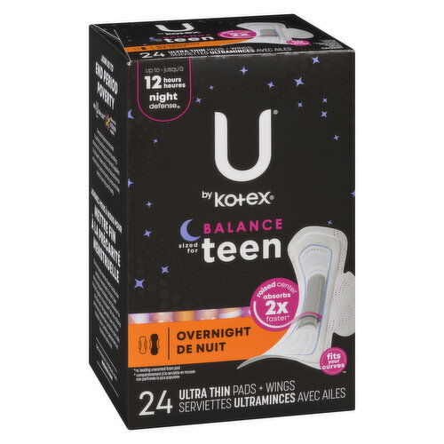 KOTEX - UBK Ultra Thin Teen Wing Pads