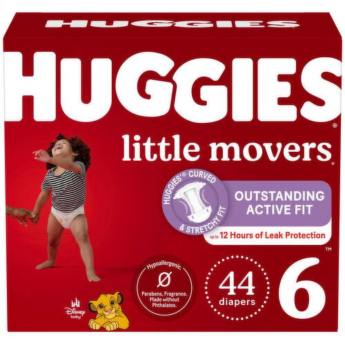 HUGGIES - Little Movers Diapers Step 6