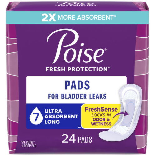 Poise - Pad Extra Absorbent Long