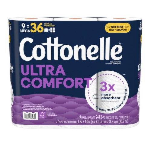 Cottonelle - Ultra Comfort Toilet Paper Mega Roll