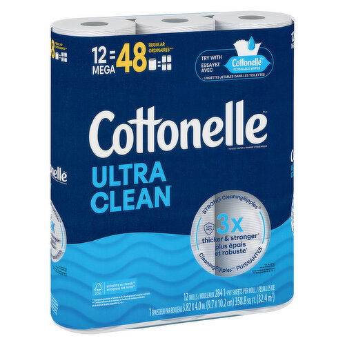 Cottonelle - Ultra Clean Bath