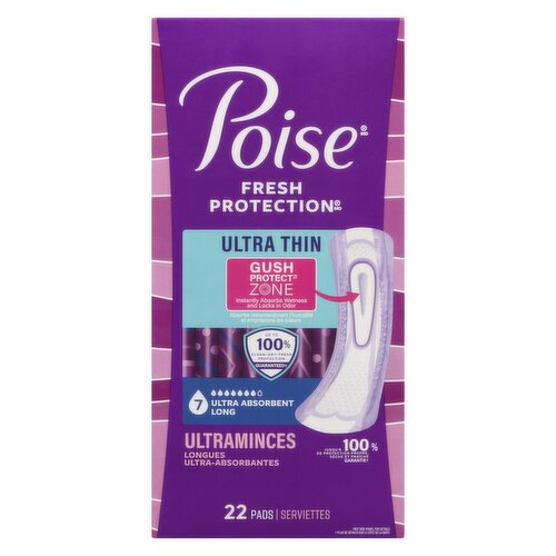 Poise - Ultra Thin Pads For Bladder Leaks