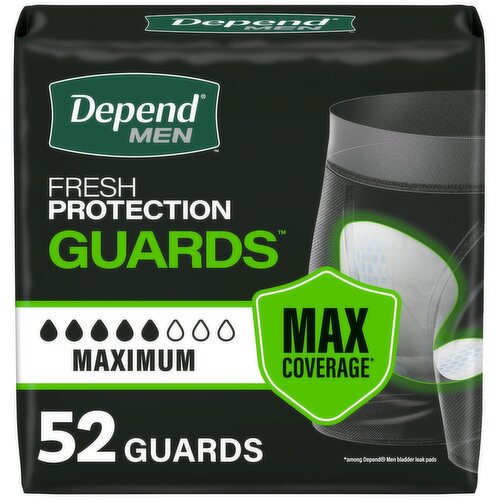 Depend - Mens Fresh Protection Guards