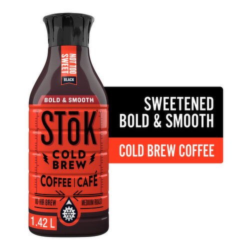 STOK - Cold Brew Coffee - Black Sweet-ish