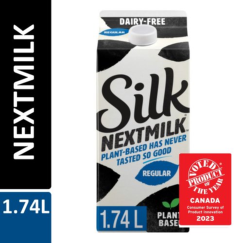 Silk - Nextmilk Plant-Based Dairy-Free Milk Alternative, Regular,