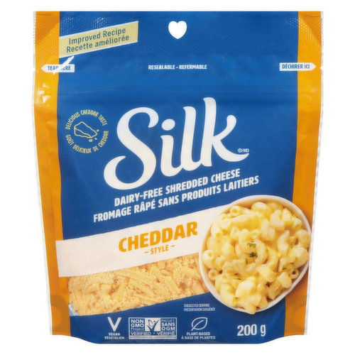 Silk - Finely Shredded Cheddar Dairy Free