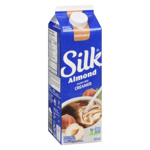 Silk - Coffee Enhancer Hazelnut Almond Dairy-Free Creamer