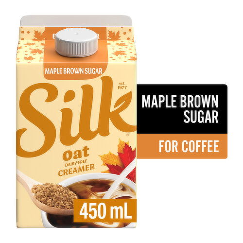 Silk - Silk Oat Creamer Maple Brown Sugar