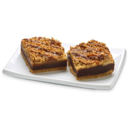 Bake Shop - Salted Caramel Pretzel Brownie, 2 Pack