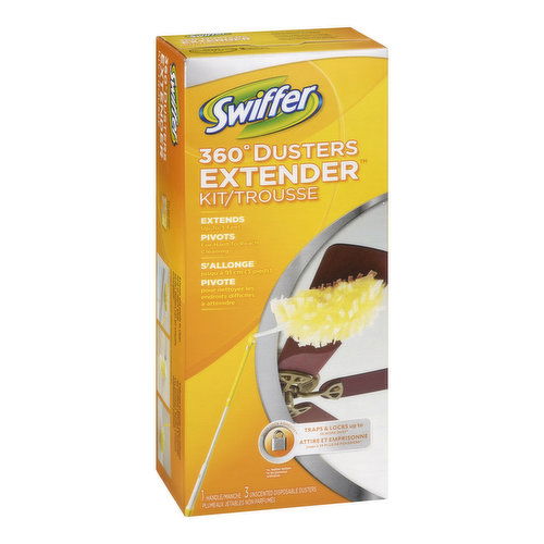 Swiffer - Duster Extend With 5 Cloths Kit