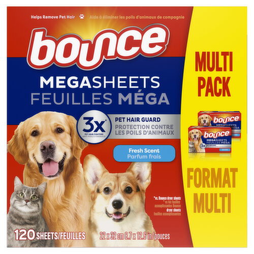 Bounce - MEGASHEETS Pet Guard Lint Sheets