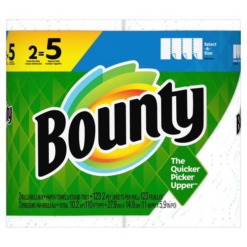 Bounty - Select A Size 2 Rolls Equal 5